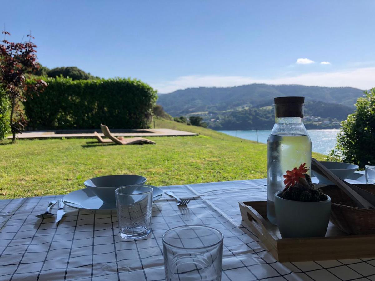 Adosado En La Costa Con Excelentes Vistas Al Estuario De Urdaibai Villa Mundaka Buitenkant foto