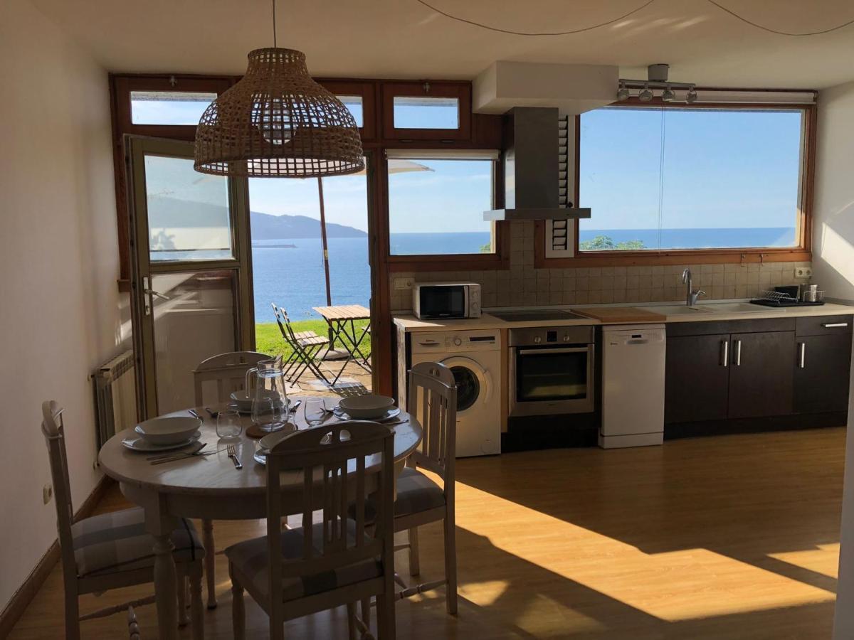 Adosado En La Costa Con Excelentes Vistas Al Estuario De Urdaibai Villa Mundaka Buitenkant foto