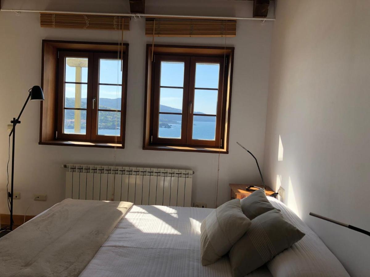 Adosado En La Costa Con Excelentes Vistas Al Estuario De Urdaibai Villa Mundaka Buitenkant foto