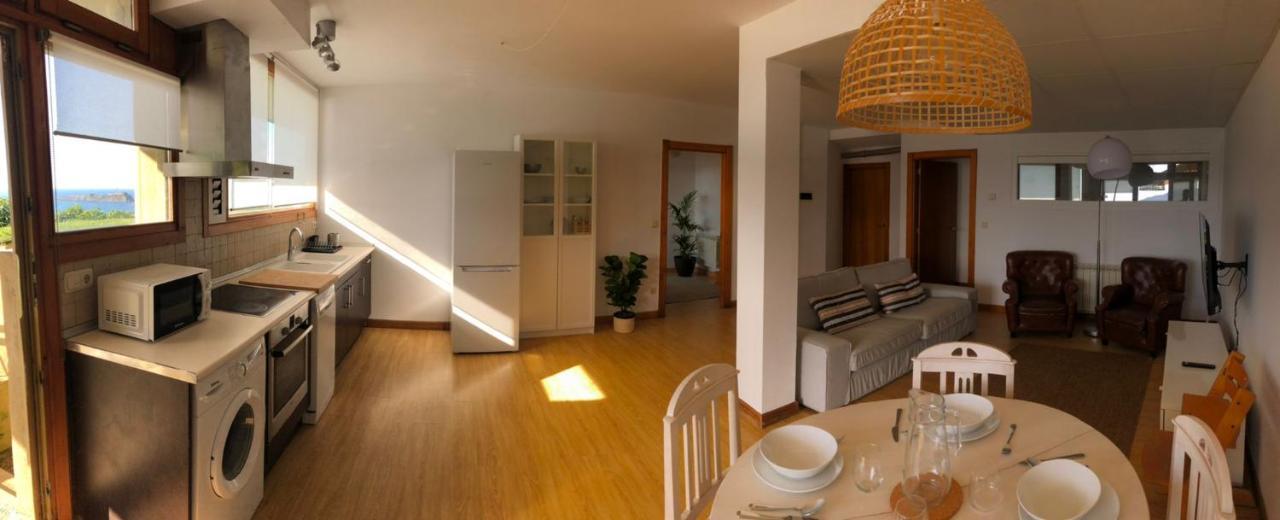 Adosado En La Costa Con Excelentes Vistas Al Estuario De Urdaibai Villa Mundaka Buitenkant foto